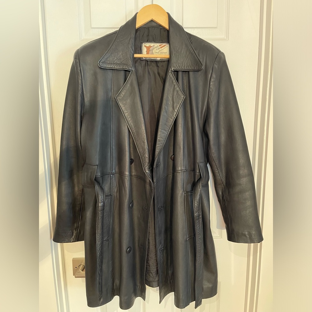 Leather Jacket/Coat, Size 44